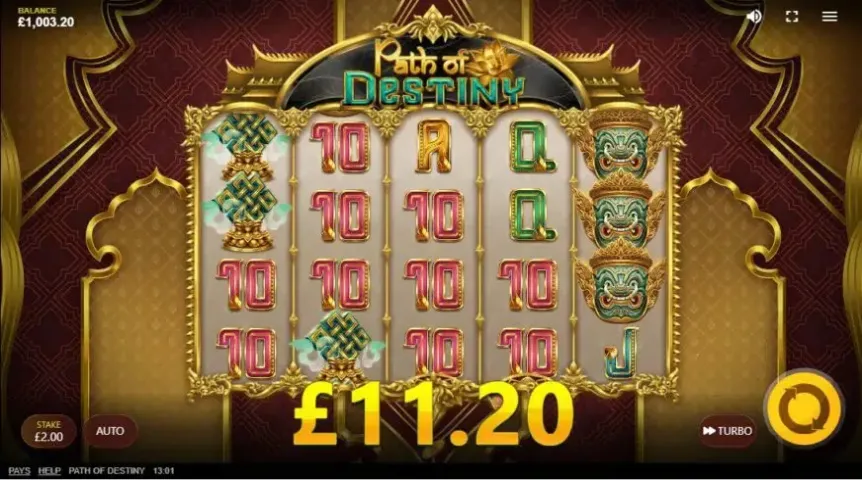 Path of Destiny slot screenshot 