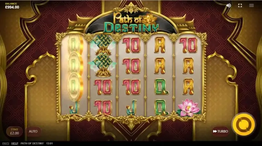 Path of Destiny slot screenshot 