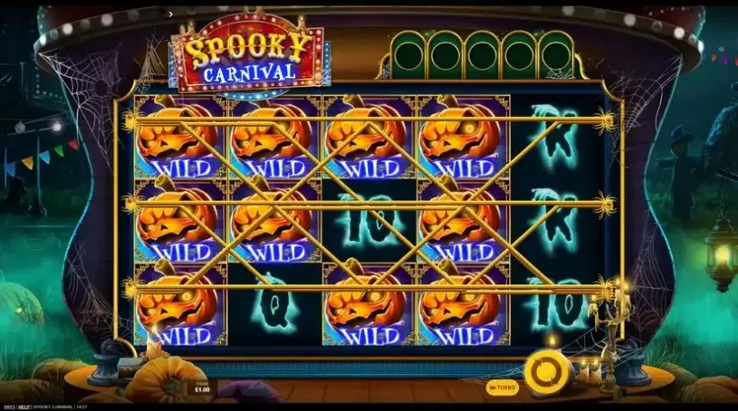 Spooky Carnival slot screenshot 3