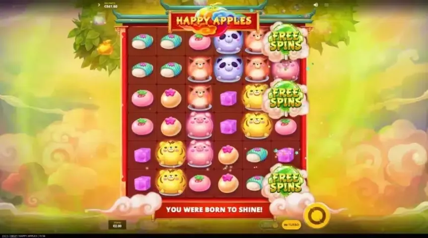 Happy Apples slot screenshot 3