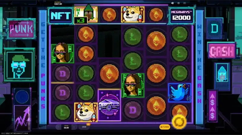 NFT Megaways slot screenshot 5