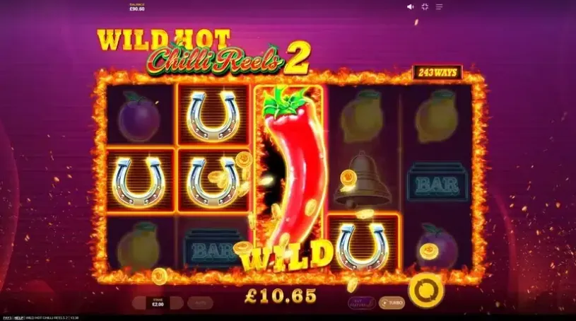 Wild Hot Chilli Reels 2 slot screenshot 