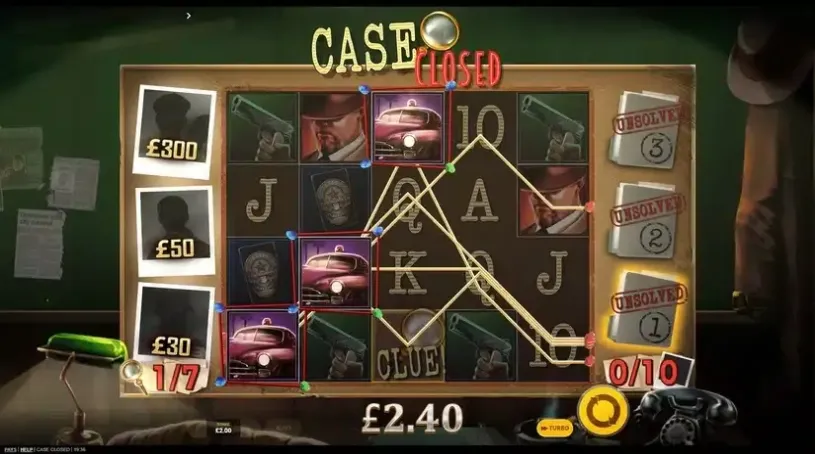 Case Closed slot screenshot 3