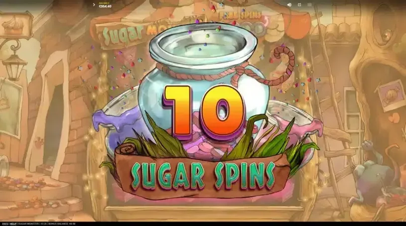 Sugar Monster slot screenshot 5