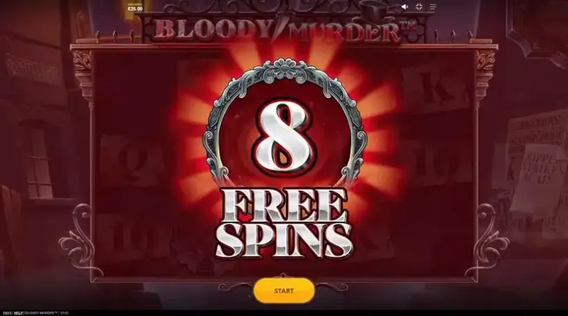 Bloody Murder slot screenshot 3