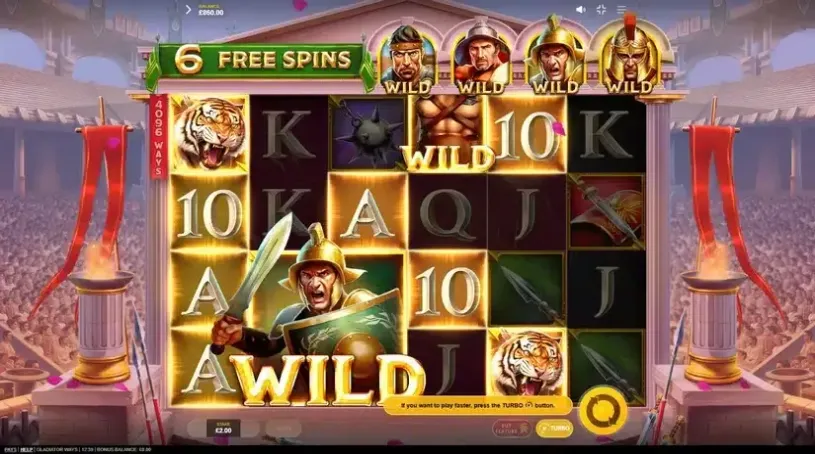 Gladiator Ways slot screenshot 4