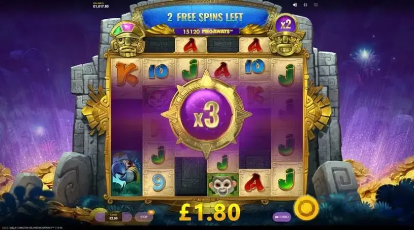 Amazon Island MegaWays slot screenshot 