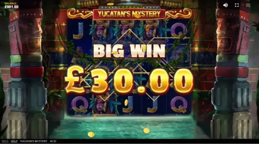 Yucatan’s Mystery slot screenshot 3