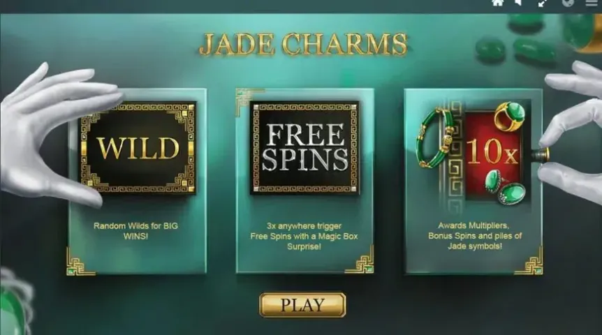 Jade Charms slot screenshot 2