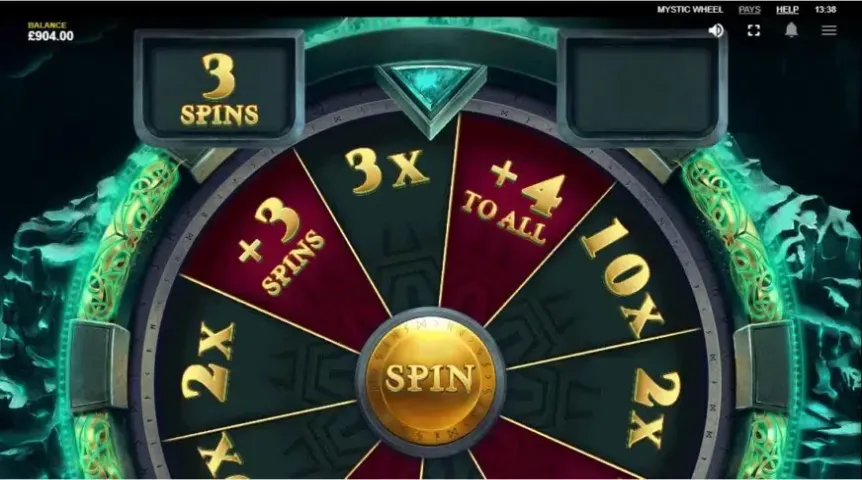 Mystic Wheel slot screenshot 4