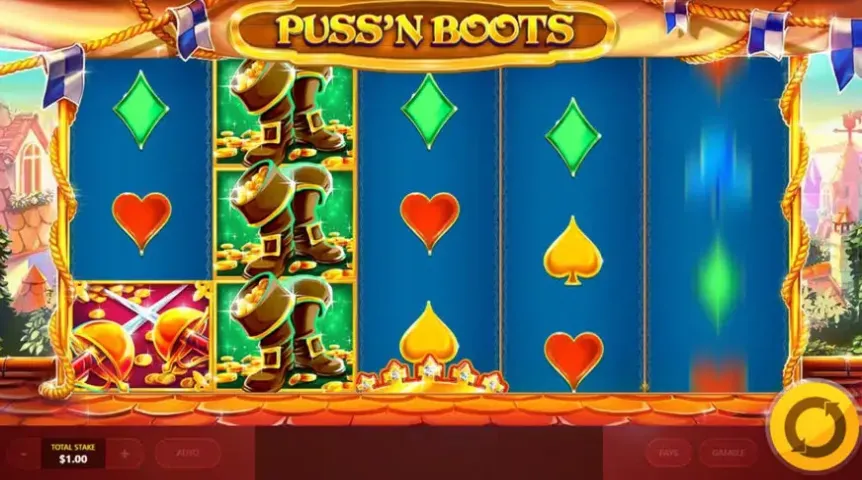 Puss’N Boots slot screenshot