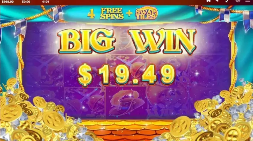 Puss’N Boots slot screenshot