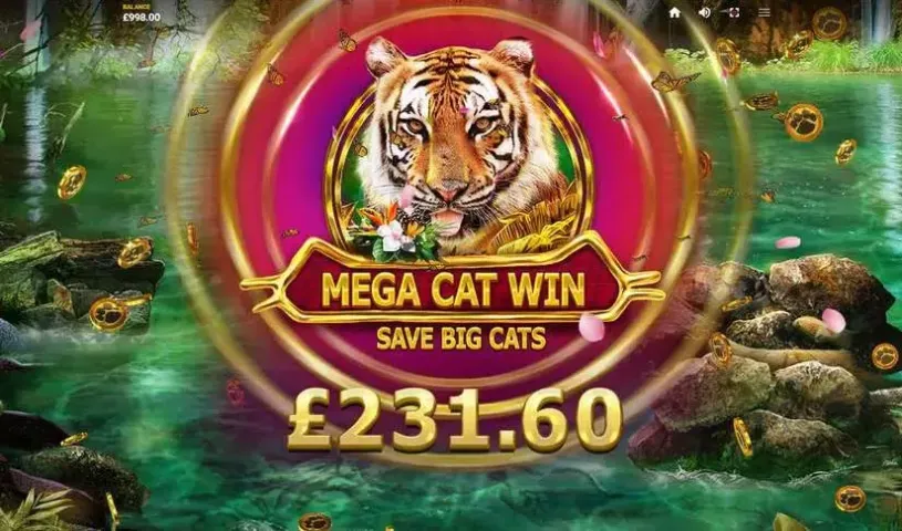 Big Cat Rescue MegaWays slot screenshot 
