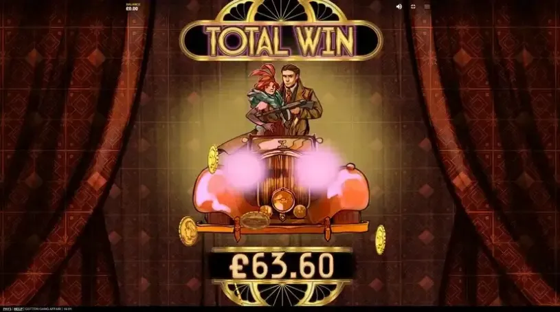 Cotton Gang Affair slot screenshot 