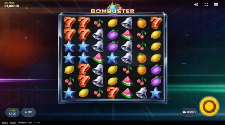 Bombuster slot screenshot 1