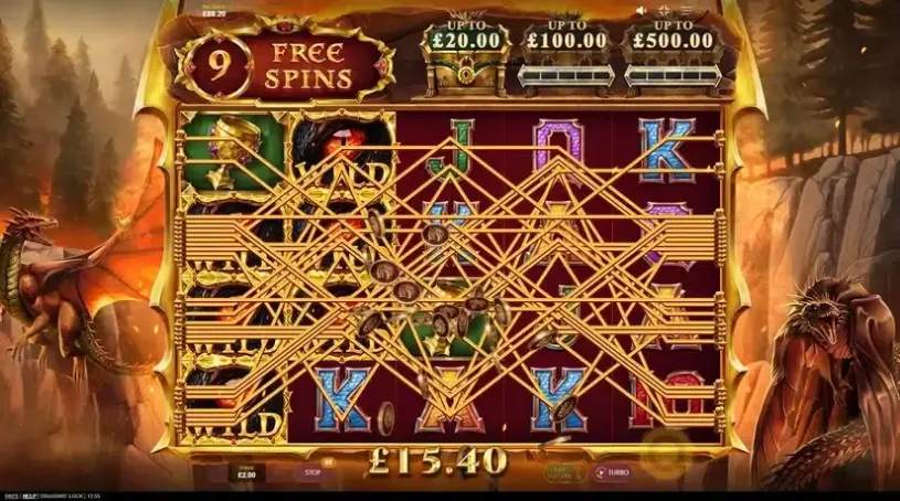 Dragons’ Lock slot screenshot 5