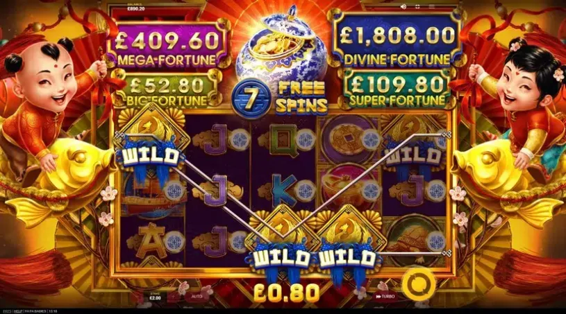 Fa Fa Babies slot screenshot 5