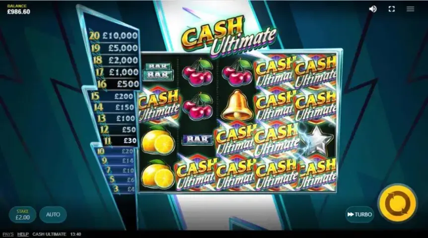 Cash Ultimate slot screenshot 2