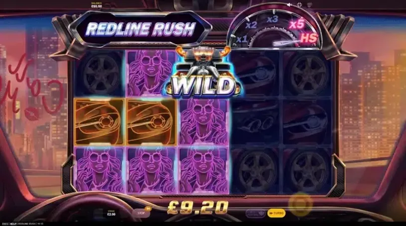 Redline Rush slot screenshot 5