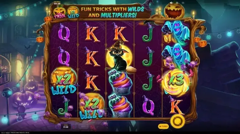Tricks And Treats slot screenshot 2