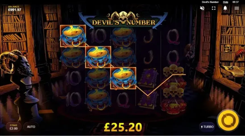 Devil’s Number slot screenshot 2