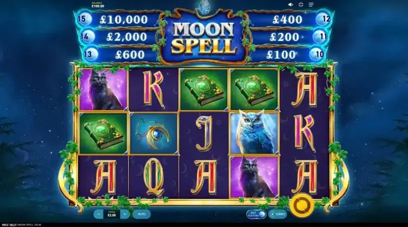 Moon Spell slot screenshot 
