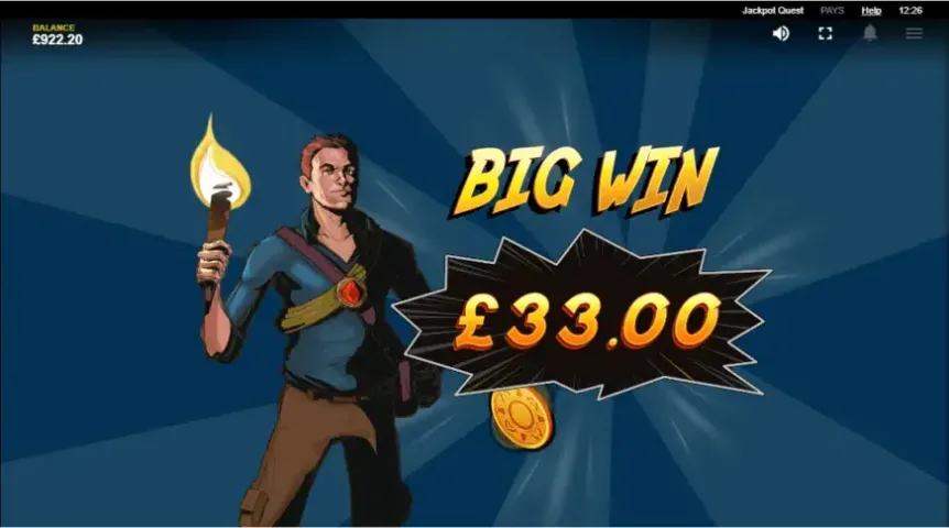 Jackpot Quest slot screenshot 