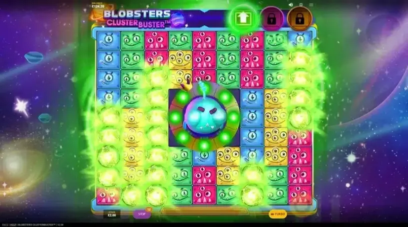 Blobsters Clusterbuster slot screenshot 
