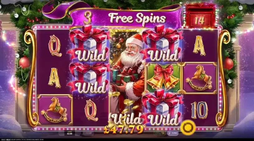 Dear Santa slot screenshot