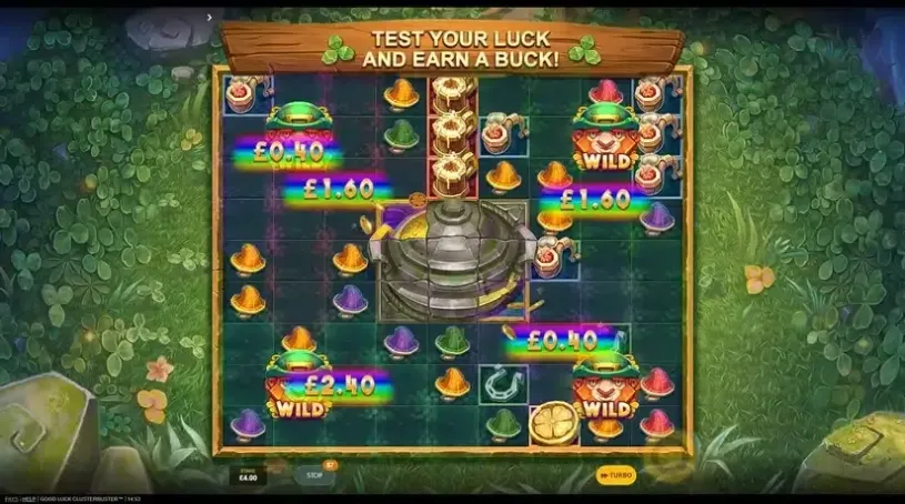 Good Luck Clusterbuster slot screenshot 