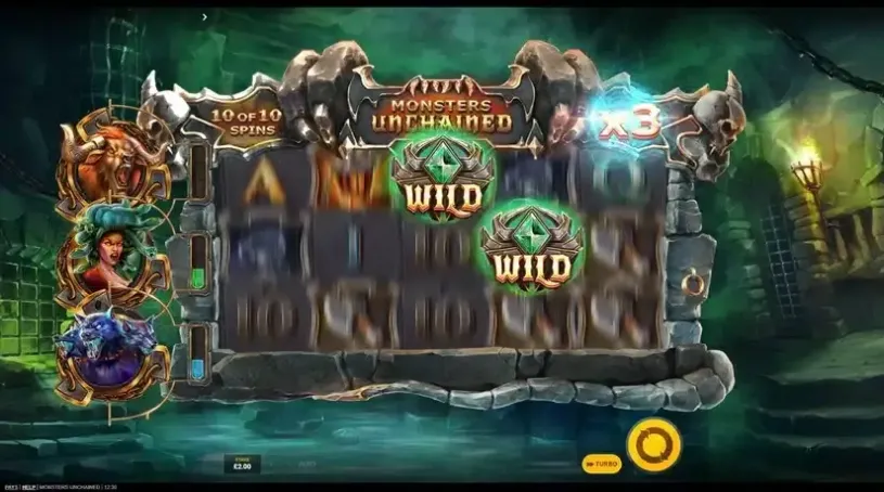 Monsters Unchained slot screenshot 2