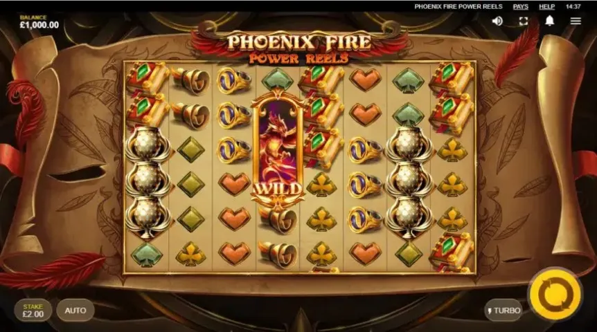 Phoenix Fire Power Reels slot screenshot 