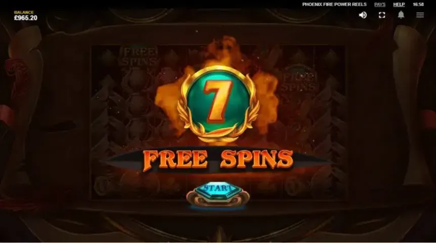 Phoenix Fire Power Reels slot screenshot 6