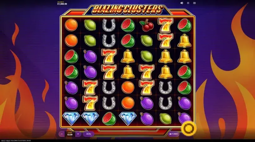 Blazing Clusters slot screenshot 1