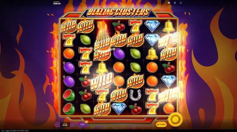 Blazing Clusters slot screenshot 5