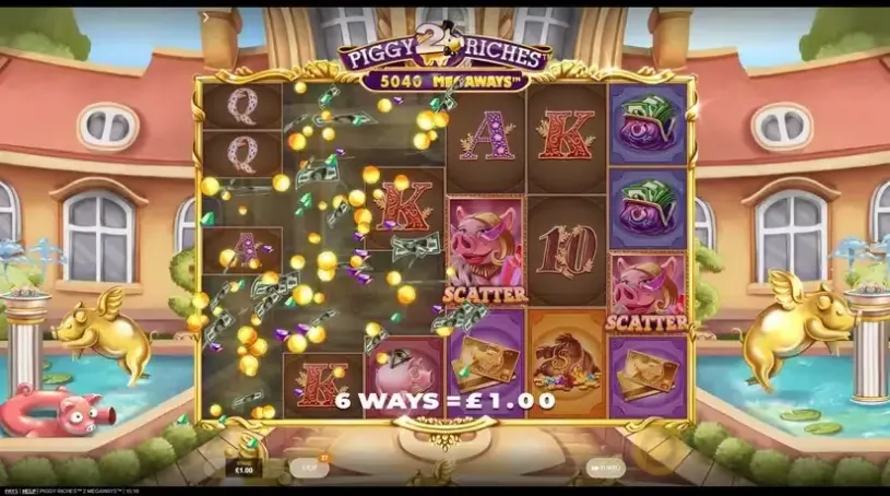 Piggy Riches 2 Megaways slot screenshot 