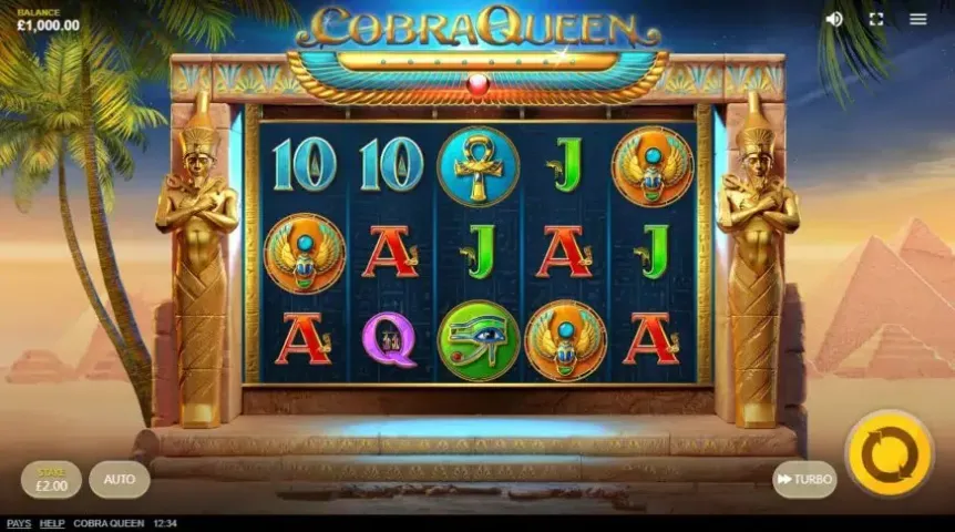 Cobra Queen slot screenshot