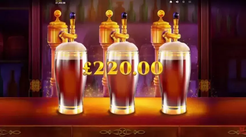 Rainbow Jackpots Power Lines slot screenshot 