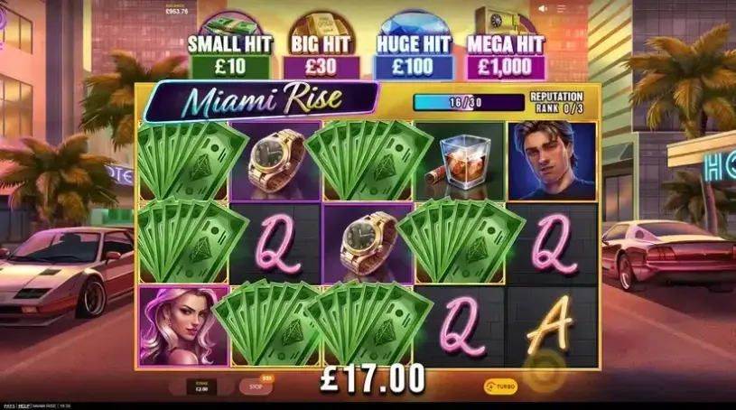 Miami Rise slot screenshot 3