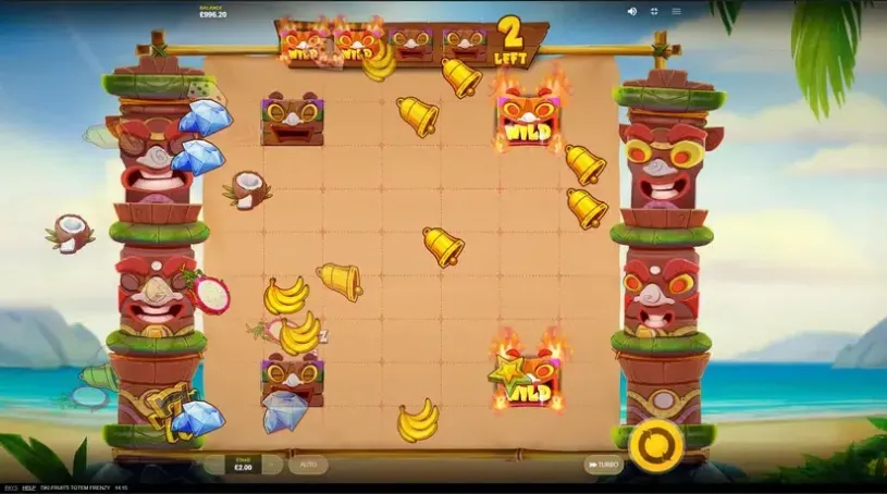 Tiki Fruits Totem Frenzy slot screenshot 3