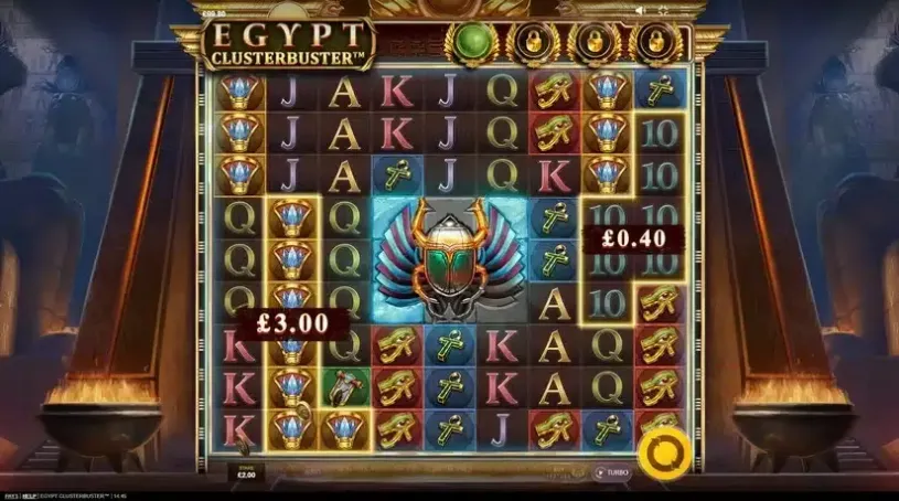 Egypt Clusterbuster slot screenshot 5