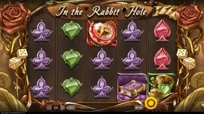 In The Rabbit Hole slot screenshot 