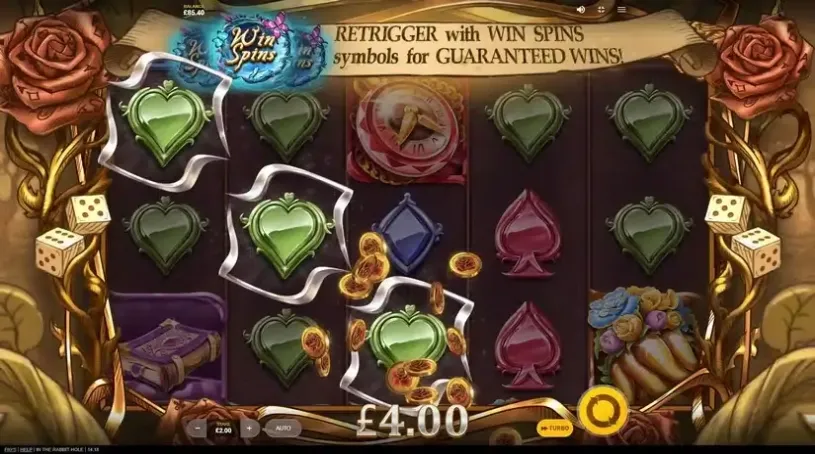 In The Rabbit Hole slot screenshot 4