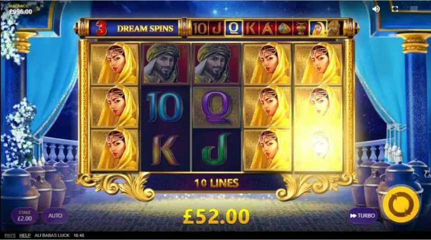 Ali Baba’s Luck slot screenshot