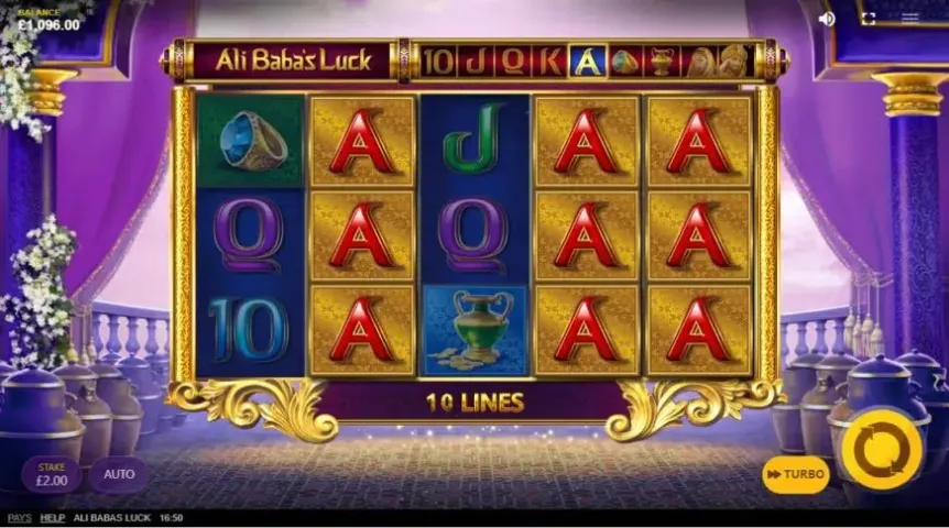 Ali Baba’s Luck slot screenshot 2