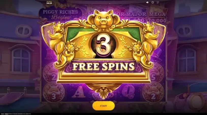 Piggy Riches Begins slot screenshot 2