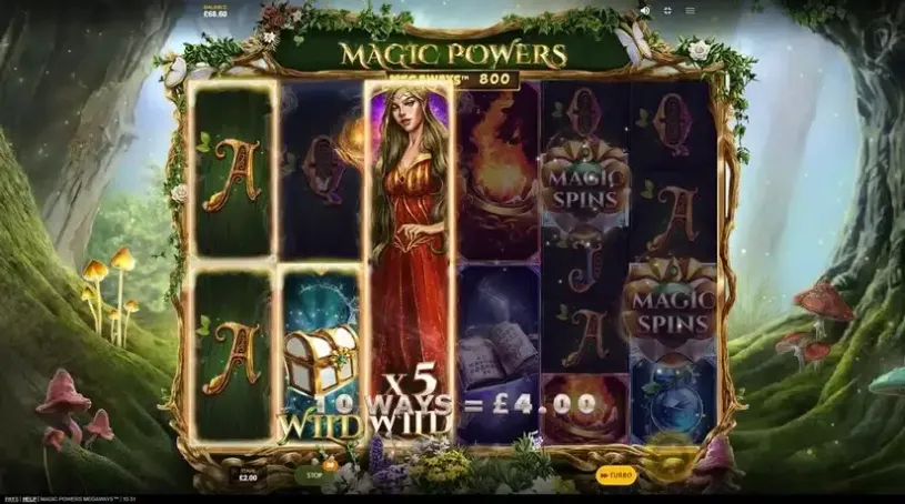 Magic Powers Megaways slot screenshot 3