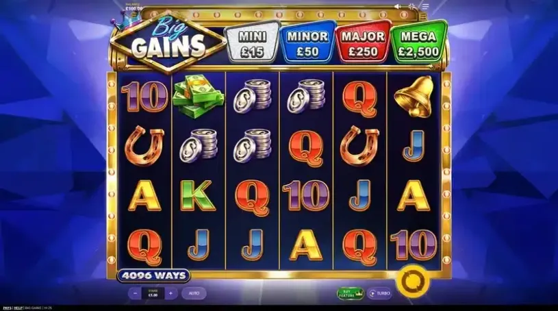Big Gains slot screenshot 