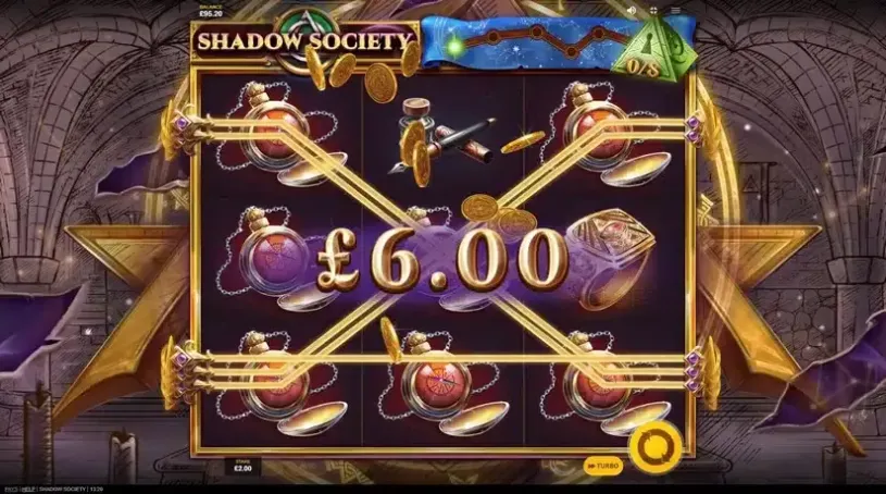 Shadow Society slot screenshot 3