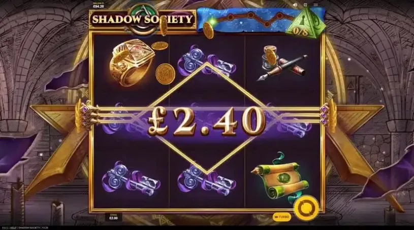 Shadow Society slot screenshot 4